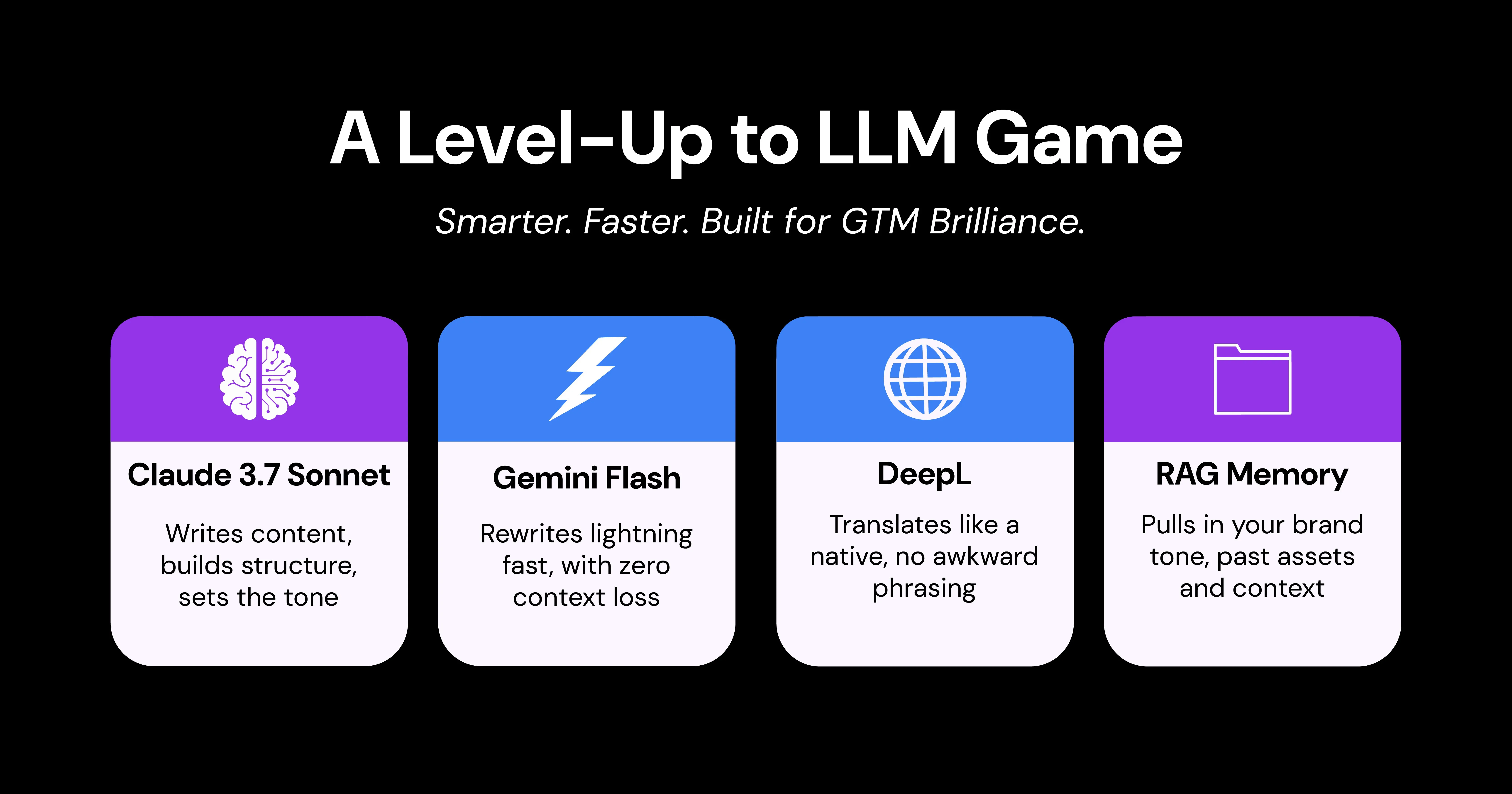 A Level-Up To Our LLM Game