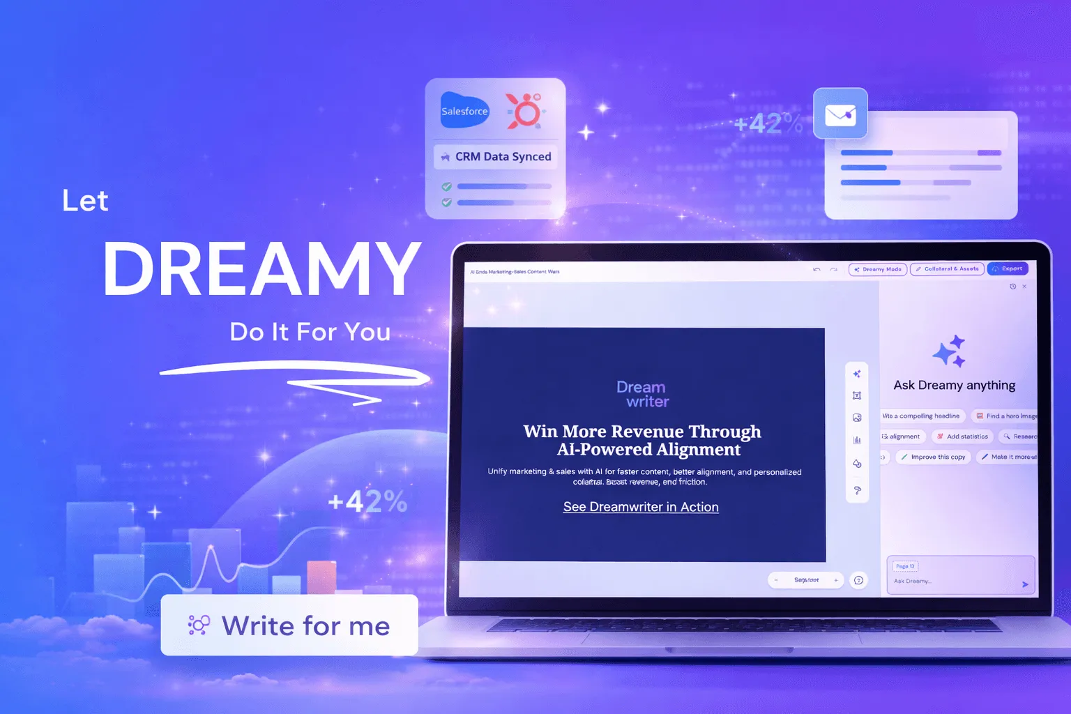 Let Dreamy Write GTM Assets for You